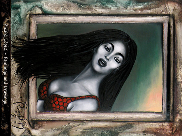 GIRL LEANING OUT THE WINDOW