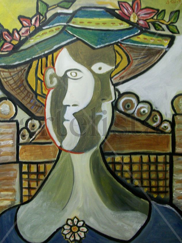Chica con Sombrero