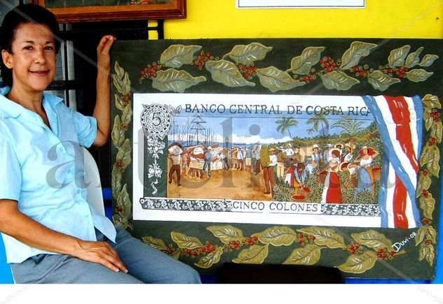 Billete de 5 Colones de Costa Rica