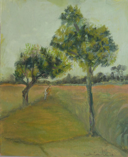 El árbol torcido Oil Card Landscaping