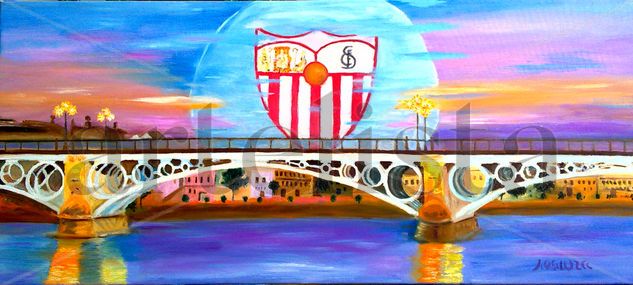 TRIANA SEVILLISTA Oil Canvas Landscaping