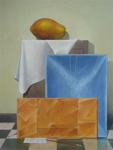 En mi estudio Oil Canvas Still Life Paintings