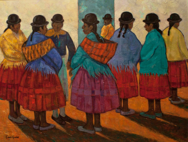 GRUPO DE PERUANOS