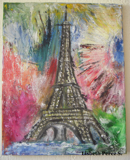 El Paris de Lis Oil Canvas Landscaping