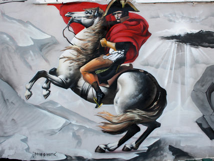 Napoleón cruzando...