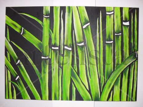 Cuadro bambu large