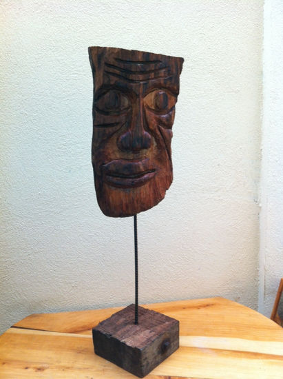 El obrero Wood Figurative