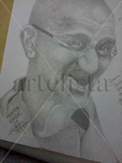 MAHATMA GANDHI Grafito