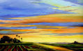 Sunset on Village