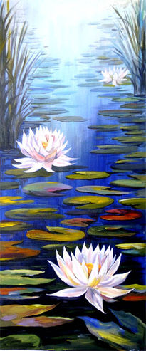 Lotus and Pond