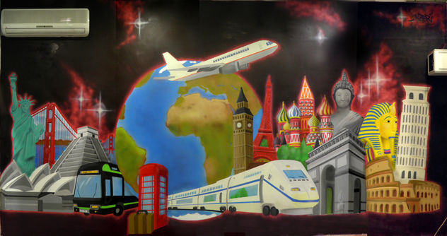 decoracion graffiti
