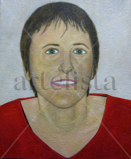 Nuria Oil Canvas Portrait