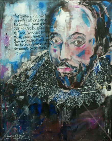 William Shakespeare Acrylic Textile Others