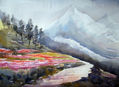 Flowers Valley in Himalaya