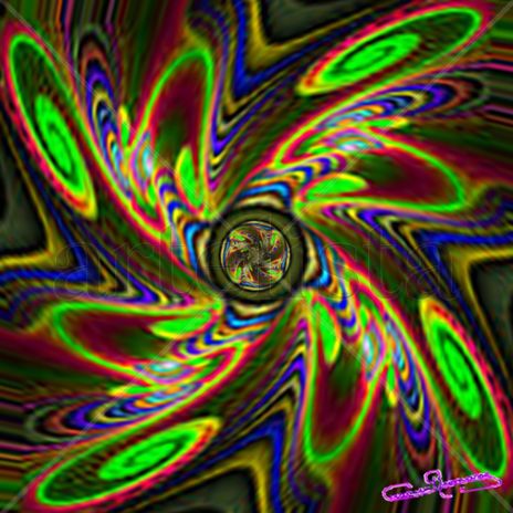 Fractal  de    helices