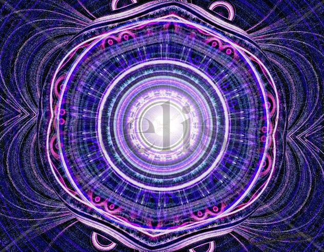 FRACTAL-CENTRO DE  LUZ  GALACTICO