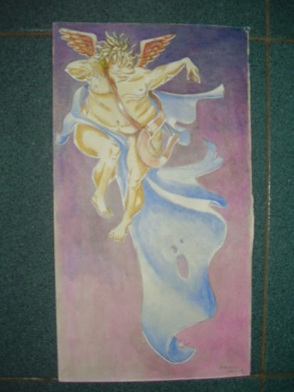 angelote Watercolour Paper Figure Painting