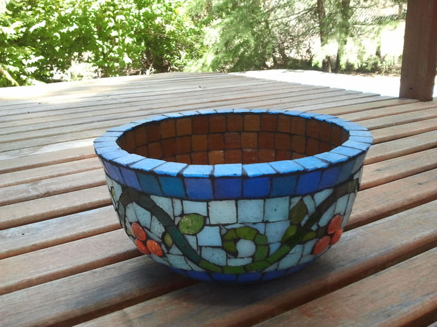 Cuenco en mosaico veneciano