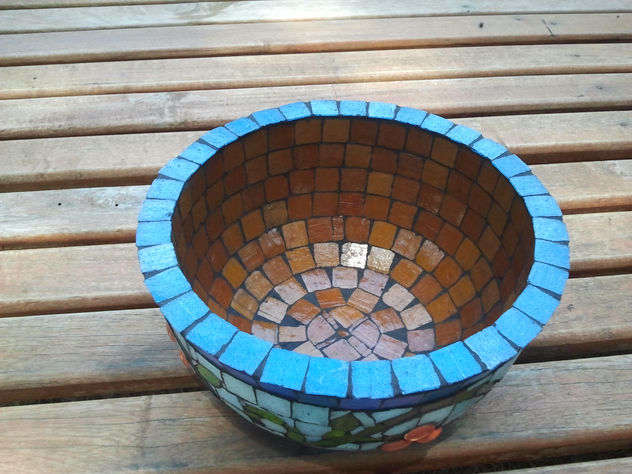 Cuenco en mosaico veneciano