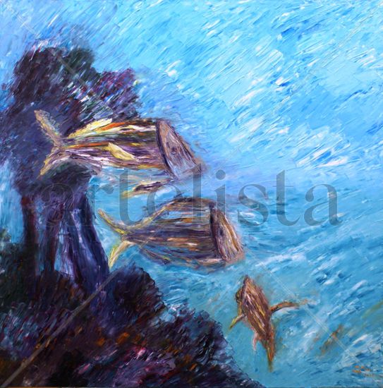 Océano Atlántico Sur Oil Canvas Marine Painting