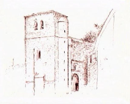 Milmarcos. La iglesia