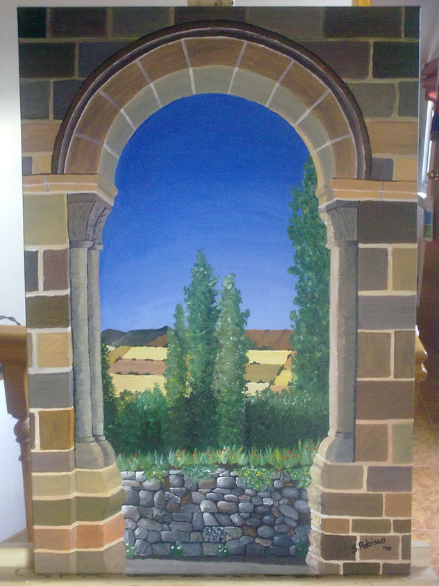 Vista desde el arco de Carabias