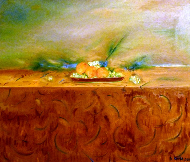 Homenaje a la pintora Sevillana Carmen Laffón Oil Canvas Landscaping