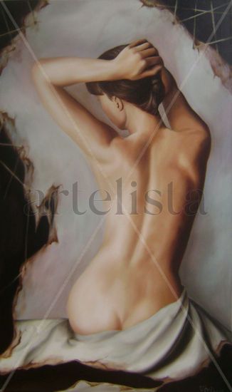 Intimidad Oil Canvas Nude Paintings