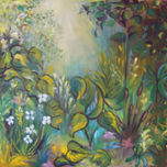 naturaleza,bodegon, entre el realismo magico y expresionismo abstracto. thumbnail 2