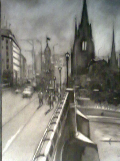 paisaje urbano Charcoal