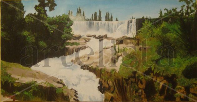 Paisaje con Cascada