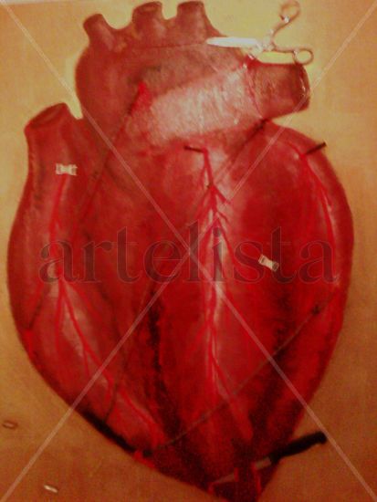 Il mio cuore Oil Canvas Figure Painting