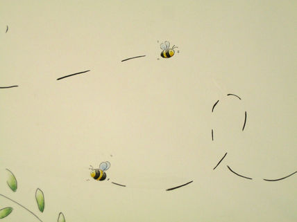 Abejas- acrílico