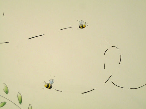 Abejas- acrílico
