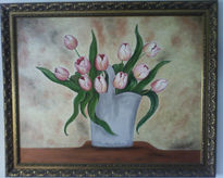 Tulipanes Rosas