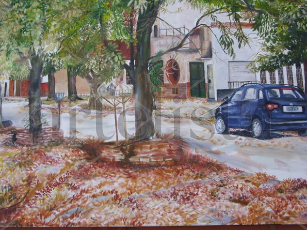 Domingo Platense Oil Canvas Landscaping