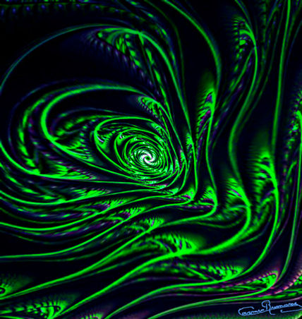 Espiral  de   algas...