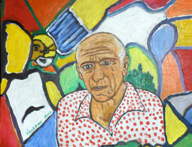 Master Picasso Acrylic Panel Portrait