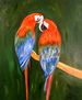 Pareja de loros