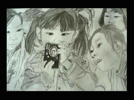 Chinese girls with...