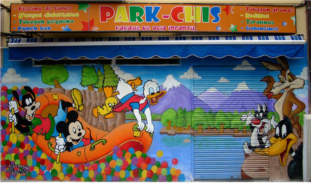 fachada graffiti
