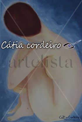 Solidão Óleo Lienzo Desnudos