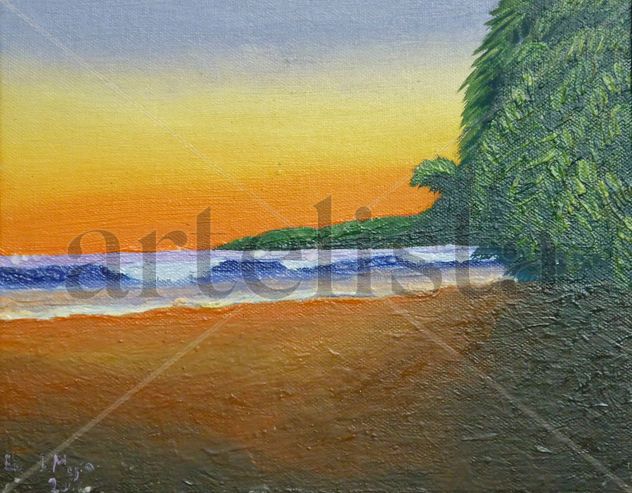 amanecer en la Playa El cuco