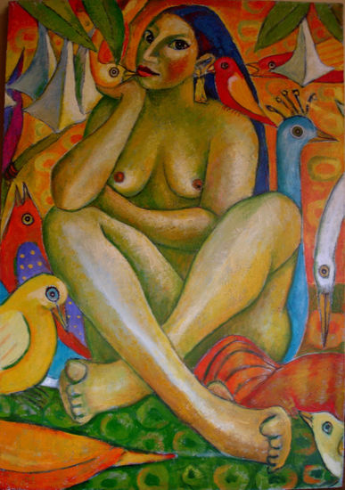 las tres gracias Oil Canvas Nude Paintings