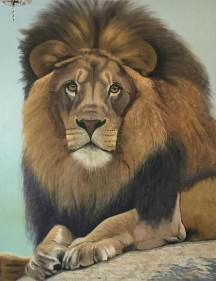 LEON Oil Canvas Animals