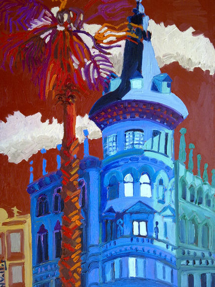 Torre en la calle...