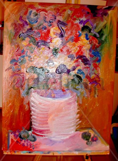 flowers Oil Canvas Others