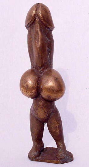 pene de mujer Bronze Figurative