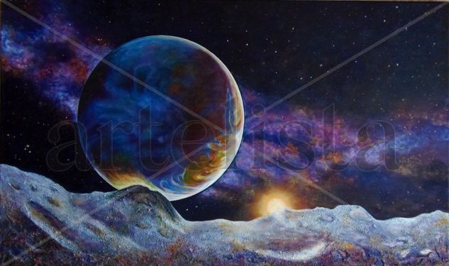 Paraiso Lunar Oil Canvas Landscaping