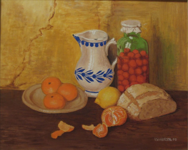 Bodegón 2 Oil Canvas Still Life Paintings